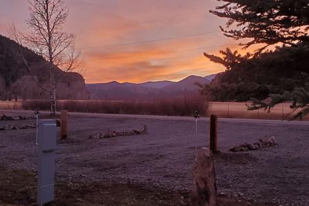 Picketwire RV Parking in Weston, Colorado